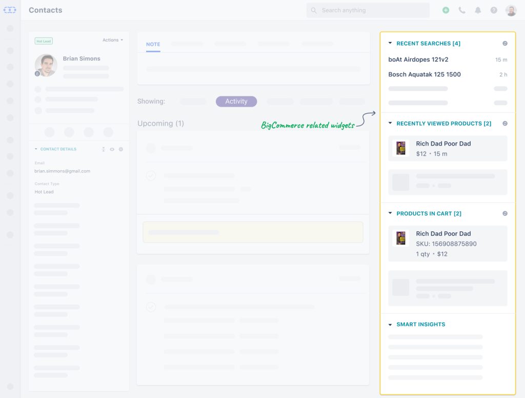 BigCommerce Widgets