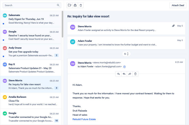 Email-Threading